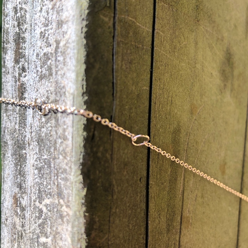 (3/$15 sale) petite turquoise boutique necklace - Picture 5 of 8